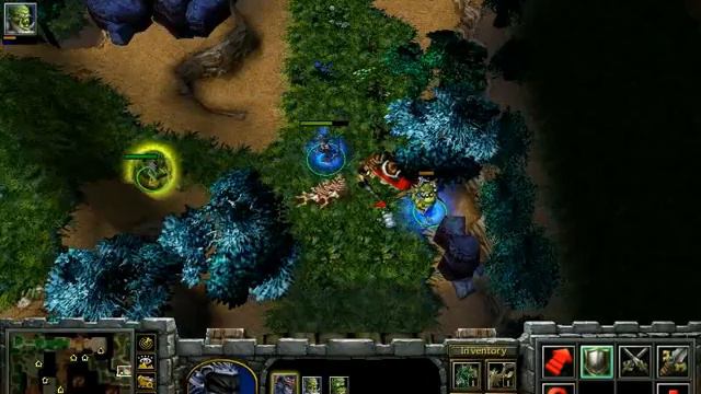 Dragon Ball z #1 modo:Warcraft 3 The frozen throne modo historia cap 2