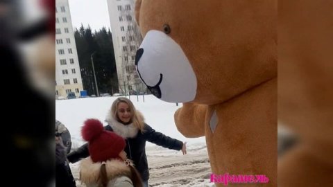 Поздравление мишкой Тедди????