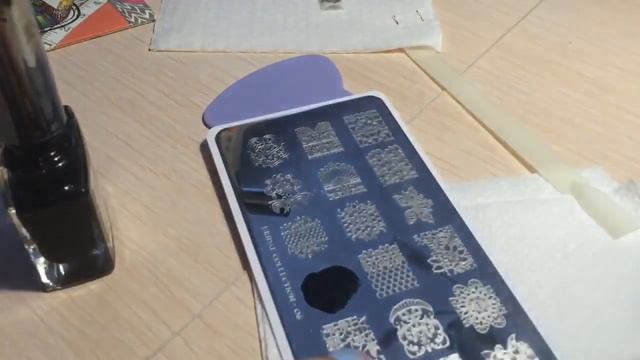 Прозрачный штамп для стемпинга