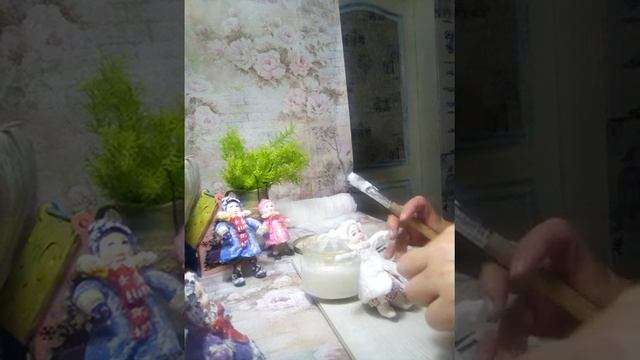 Пошаговый МК ватной игрушки! 2 часть!