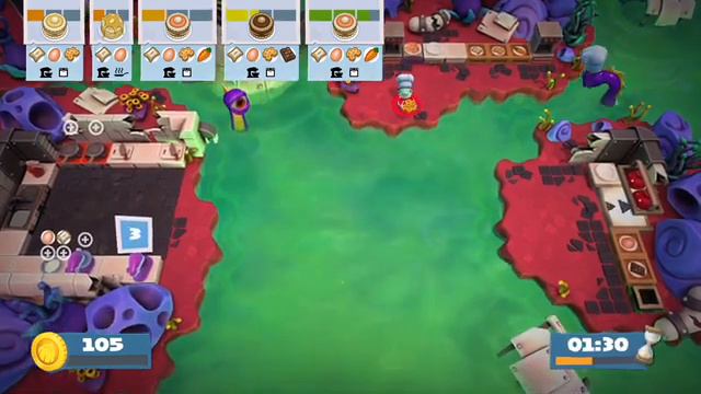 Overcooked 2 - World 6 (PS4)