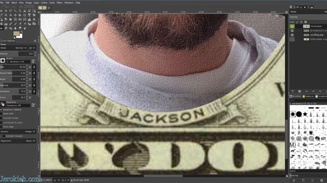 GIMP Tutorial: How To Put Your Face On Money