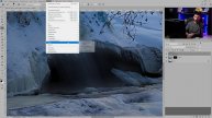 Как создать эффект размытой воды в photoshop