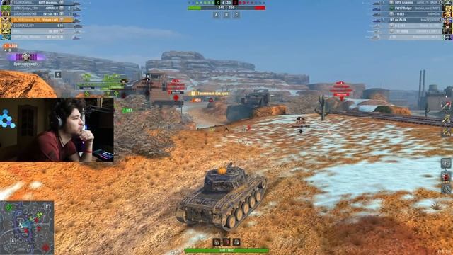 ОЧЕНЬ ВАЖНО ВКАЧАТЬ ТАНК Vickers Light 105 ● ЧТО ОН ТВОРИТ ОТ ЦЕНТРА КАРТЫ ● Tanks Blitz