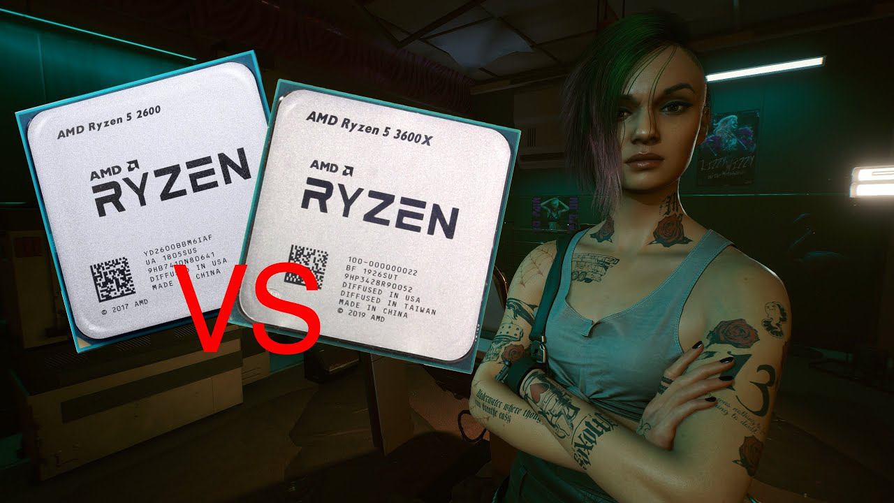 Ryzen 5 2600 vs Ryzen 5 3600X