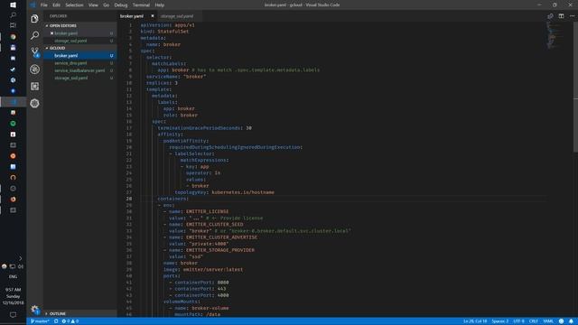 Emitter: Production-Ready Cluster with Kubernetes & Google Cloud