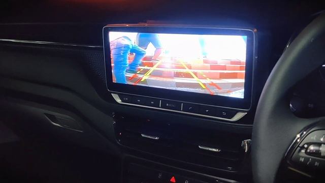Floating android installed in Skoda Kushaq