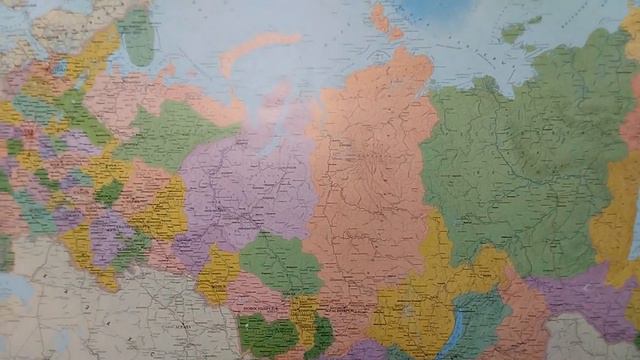 Настенные карты России и мира - в каждый дом