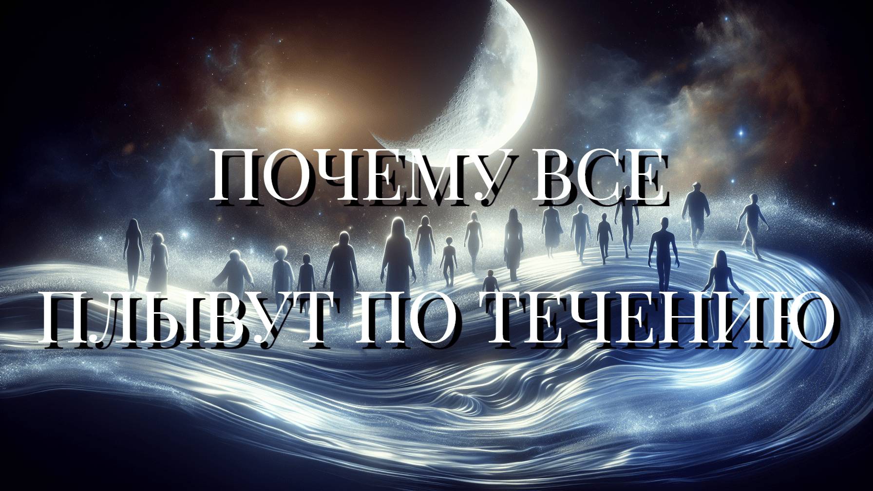 Почему все плывут по течению