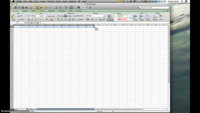 Tutorial: excel graphs to Word on a mac