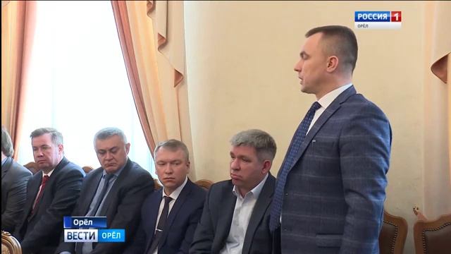 Совещание в администрации Орловской области