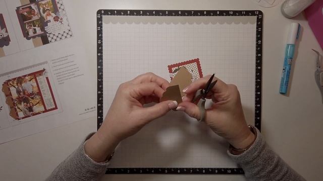 Craft With Heart November Scrapbooking Kit | Process Video
