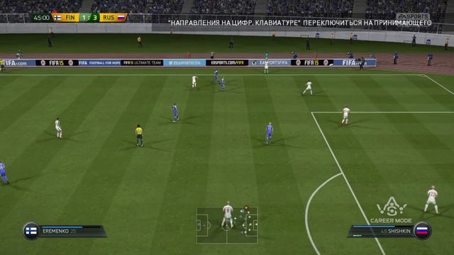 FIFA 15 : RUSSIA - FINLAND / Fifa WC Qualifiers / Stadion Olympik / 1080p.