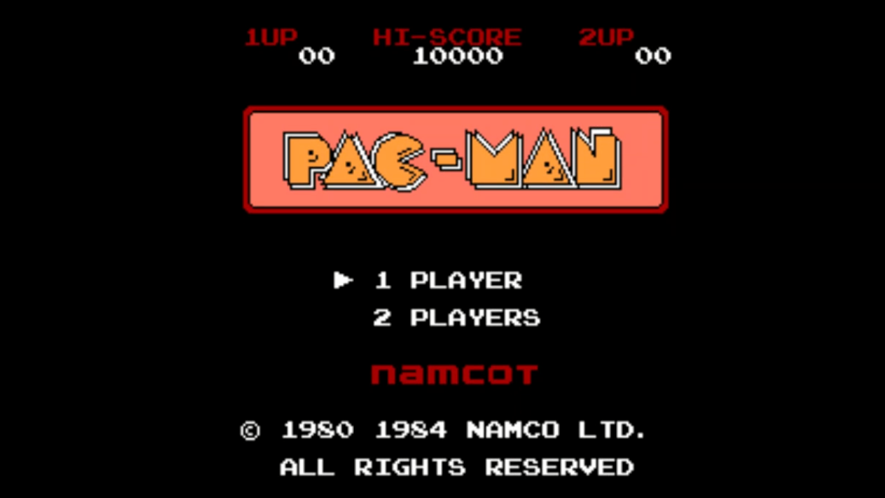 Прохождение игры Pac-Man на Денди