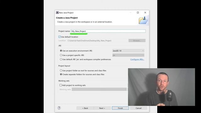 How to Name a Project | Java Code Snippet | BABCodes