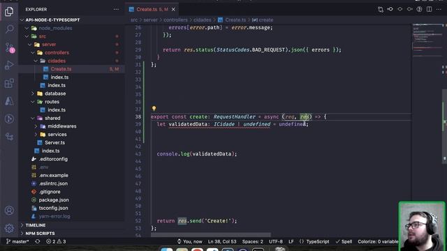 API Rest, Node e Typescript: #11 - Middleware de validação com Yup