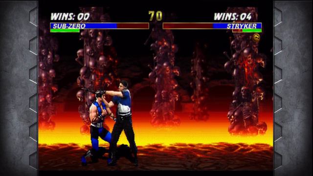 Ultimate Mortal Kombat 3 - Sub-Zero vs Striker (02 Dec 2012)