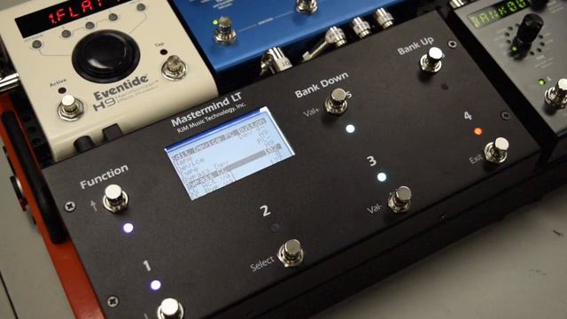 Mastermind LT MIDI Foot Controller - Basic Configuration