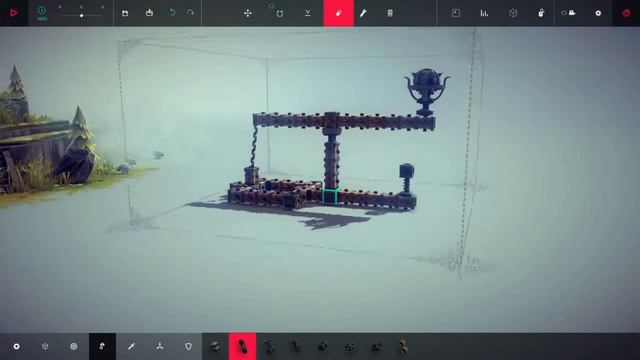 Прохождение Besiege - 11 Уровень "Второй монумент"