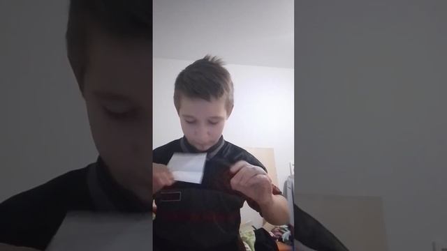 делаем нож кунай аригами из наруто...