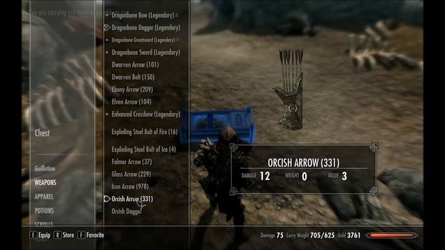 Skyrim Elder Scrolls V Level 54, 61 Mods Movie part 3