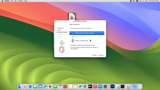Cài Office 365 Crack và Office 2021 cho Macbook Mac OS Sonoma