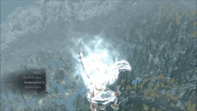 Skyrim - Mountain Falling Glitch