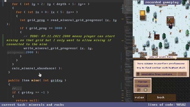 [101] project_darkwood [Java Libgdx] (stream 07 Nov. 2021)