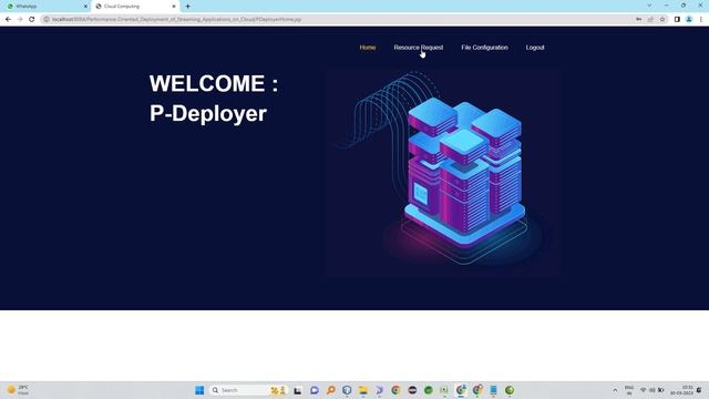 Performance-Oriented Deployment of Streaming Applications on Cloud || JAVA || Apache Tomcat || Mysq