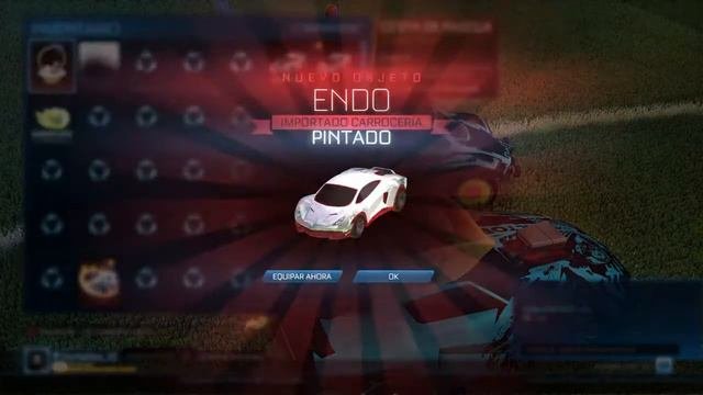 Me toca endo pintado carmesí!!!-ROCKET LEAGUE