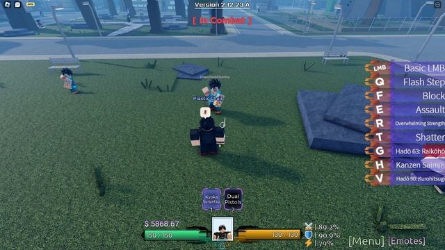 Aizen Showcase  Roblox: UCA