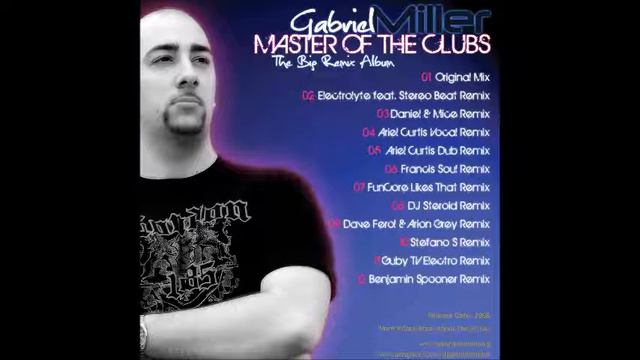 Gabriel Miller - Master Of The Clubs (Francis Soul Remix)