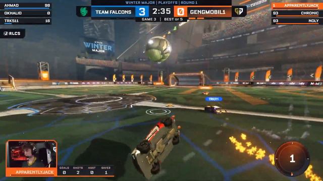 [HIGHLIGHTS] Falcons vs GENG | RLCS Winter Split Major 2023 | San Diego | 8 April 2023