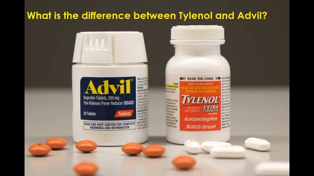 What is the difference between Tylenol and Advil