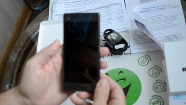 Распаковка Sony Xperia X Dual (F5122) Graphite Black