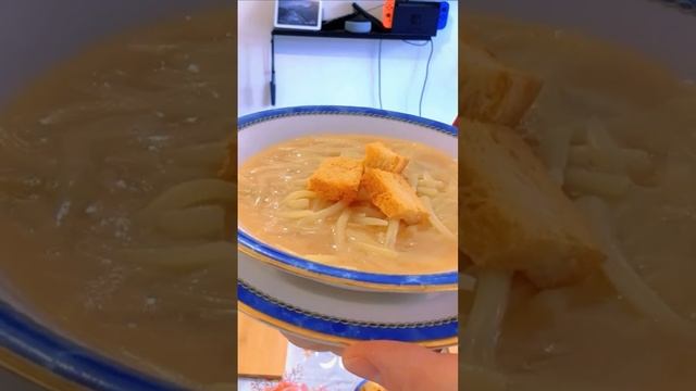 Мой вкусный французский луковый суп