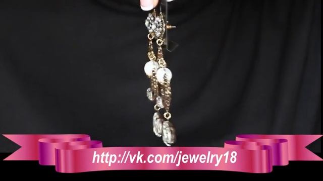Серьги-люстры в стиле Барокко