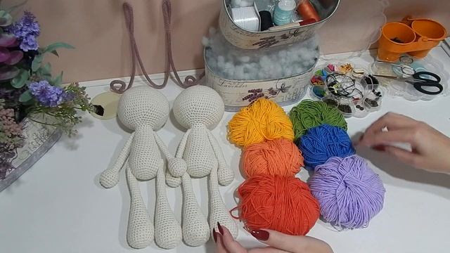 ♥♥ вяжу радужные игрушки ♥♥