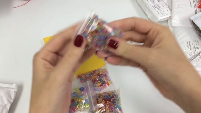 РАСПАКОВКА ПОСЫЛОК с AliExpress. БУСИНЫ, ФУРНИТУРА