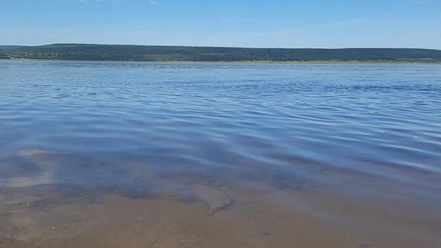 Богучаны, Ангара, лето.
