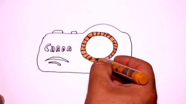 Как нарисовать Фотоаппарат |  How to draw a Camera | сурет салып уйрену |сүрөт тартуу | draw dolls