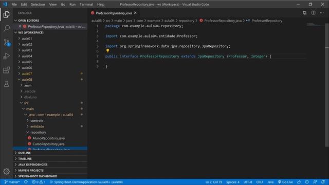 Curso Spring Boot - Aula 08: ManyToMany e RequestParam