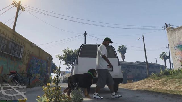GTA 5 on PC.Ламар завис,весело.Funny moments.