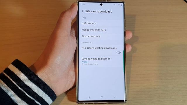 Galaxy S22/S22+/Ultra: How to Allow/Block All Cookies/Third Party Cookies for Samsung Internet