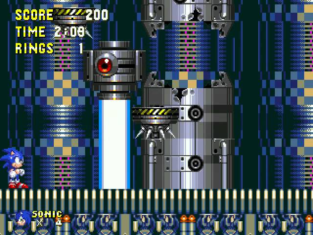 Sonic 3 & Knuckles Хак (БОСС DEATH EGG ZONE 1)