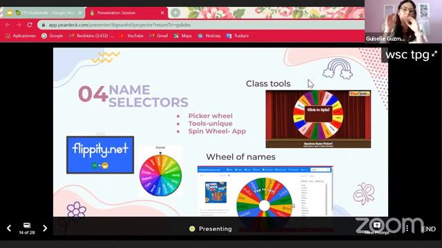 Student´s participation in online classes