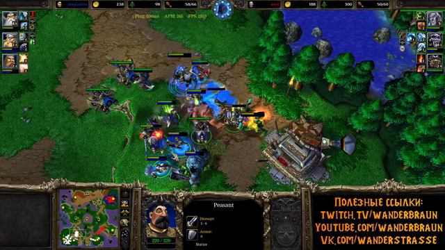 Blade (HUM) vs 120 (UD). Молдавия может в Warcraft 3. Cast #161
