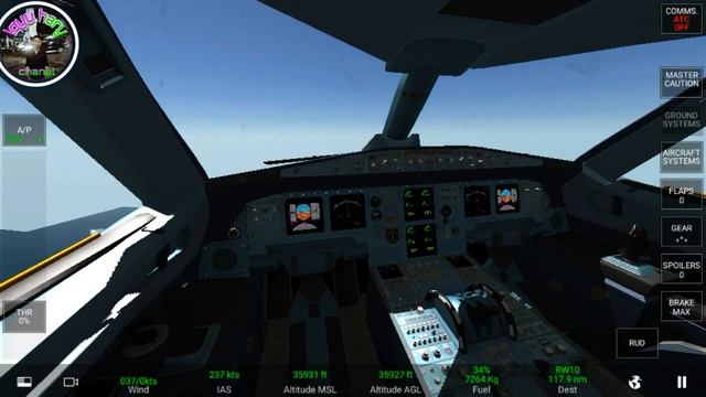 Real Flight Simulator Batik Air Airbus A320 Neo Rute Supadio - Juanda
