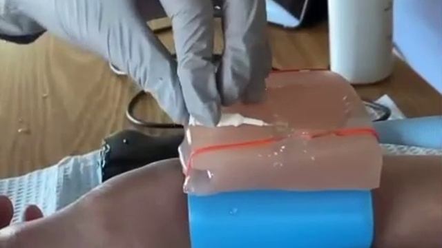 Тренажёр для установки катетера