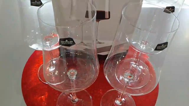 Бокалы для красного вина 560 мл 4 шт Crystalex CZ s.r.o. "Экстра /Без декора" / 332497